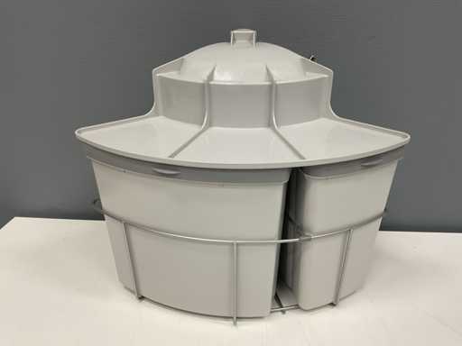 Poubelle 1x18L 1x12L 1x9L