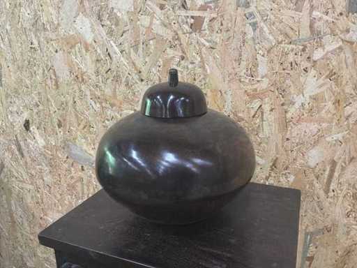 Vaso con coperchio (3x)