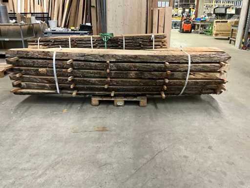 Maple log log / 3.00m long / diameter approx. 62cm/ sawn in 80mm / 6 planks /