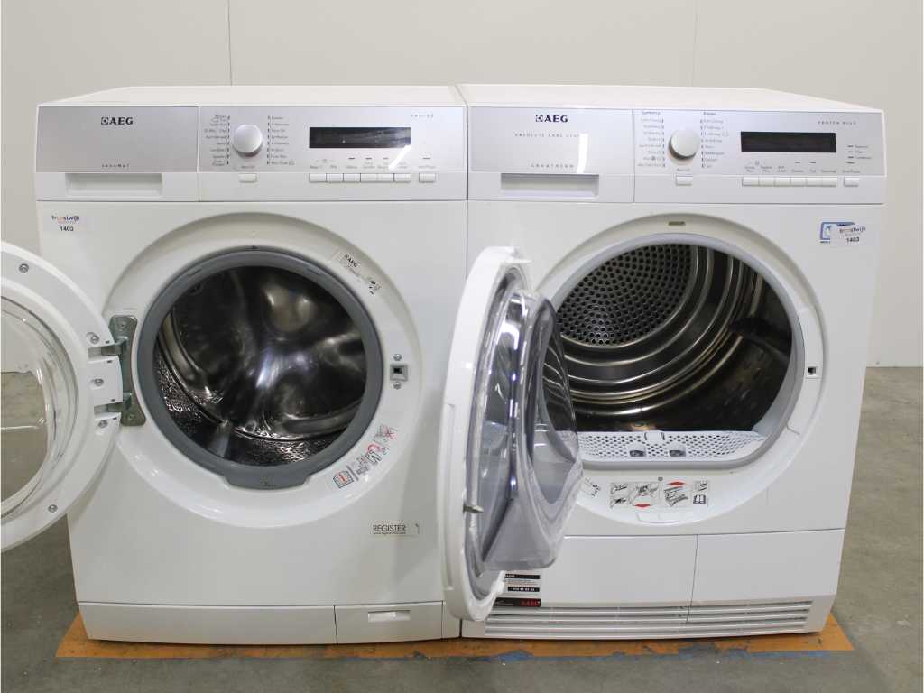 Lavamat Protex Washing Machine & AEG Lavatherm Absolute Care System