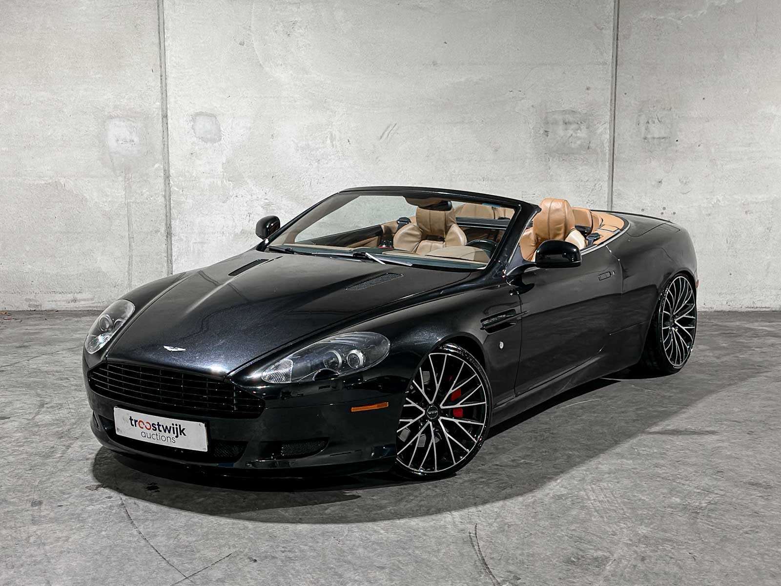Aston Martin DB9 Volante 6.0 V12 517pk 2010 Cabriolet, P-330-GJ Youngtimer