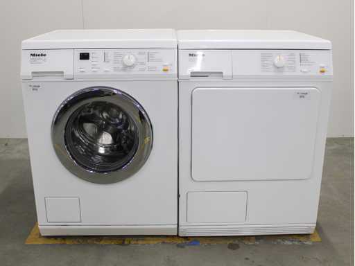 Miele W 3203 Softcare System Washing Machine & Miele T 8813 C Edition 111 Tumble Dryer