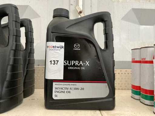Originele olie supra X voor Mazda,inhoud 5 liter