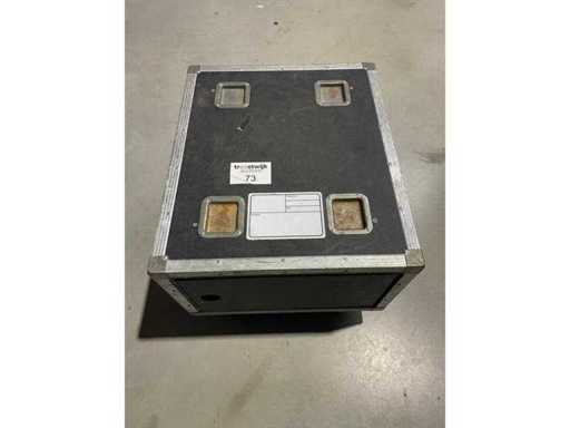 Flight case - Rack amp - 6 unités