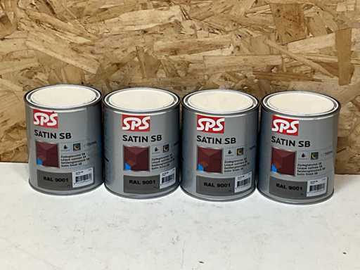 SPS Satin SB Finitura semilucida esterno 750ml (2x)