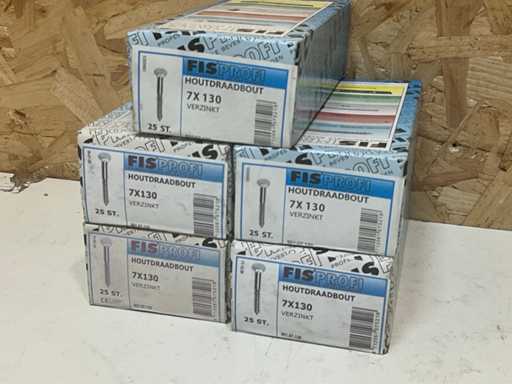 FIS Profi Cărucior Bolt 7x130 (125x)