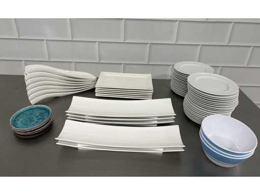 Porcelanowe miski (58x)