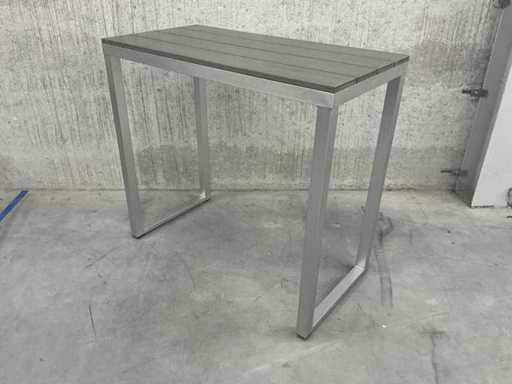 Table debout avec base en aluminium