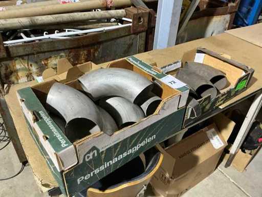 Steel and stainless steel bend (10x)