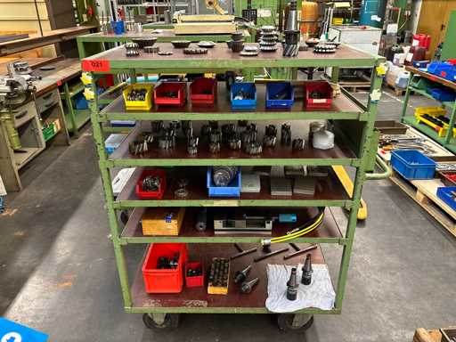   Tool trolley with contents