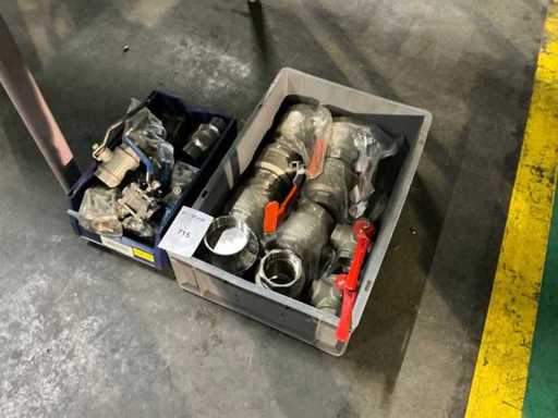 Série de vannes en acier inoxydable et en laiton