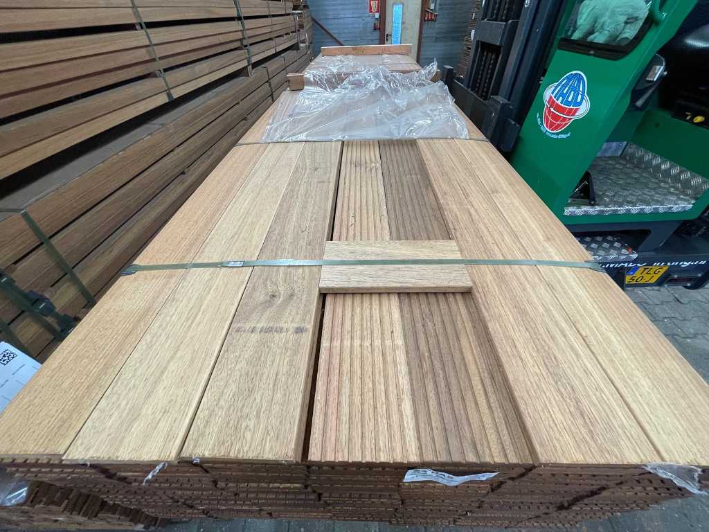 Basralocus Decking boards 21x145mm, length 430cm (173x)