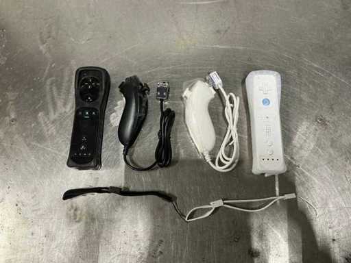Controller & Nunchuk Set Geschikt voor Wii (5x)