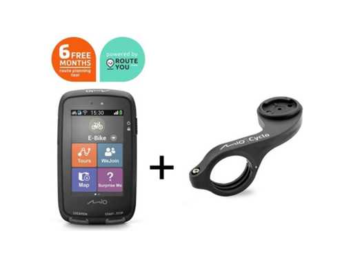 Mio Cyclo Discover Pal - Full EU - GPS fietsnavigatie Bundel