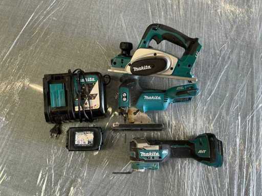 Makita DKP180/DTM52/DJV181 Schaafmachine/ Multitool/ decoupeerzaag