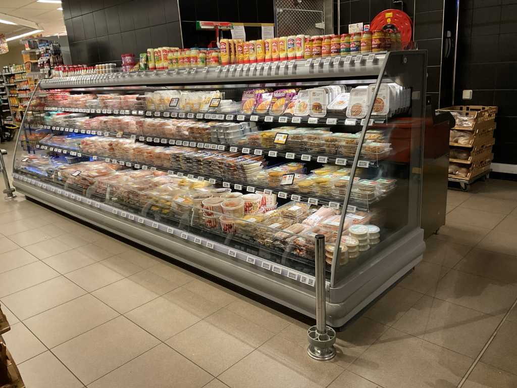 Refrigerated display cases (15x)