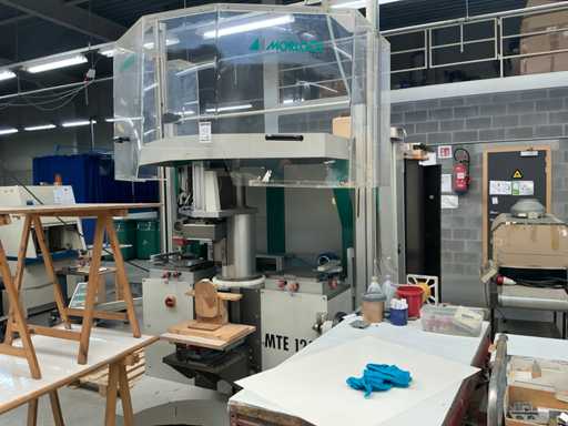 Morlock MTE125 2 kleuren tampondrukmachine