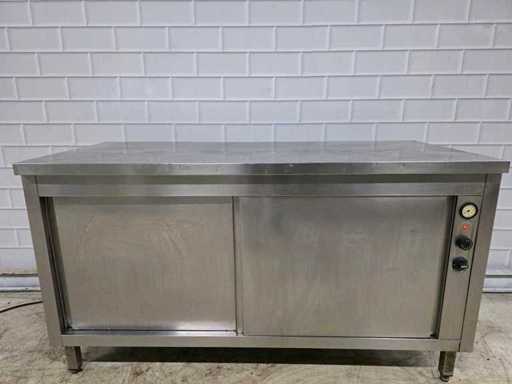 Stalowa szafka grzewcza