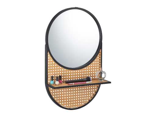 Relaxdays 10034558 Miroir mural (4x)