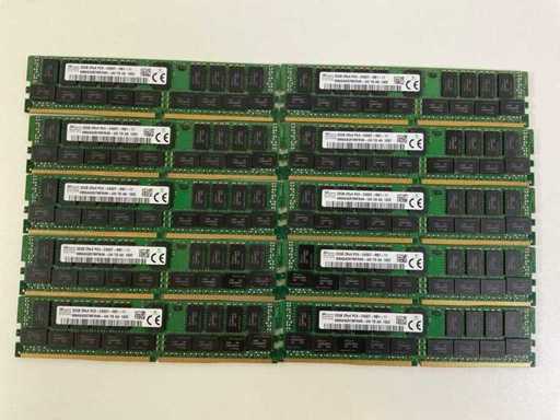 SkHynix (HMA84GR7MFR4N-UH) 32GB pamięci RAM 2Rx4 PC4-2400T (10x)