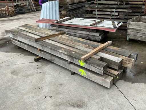 Old Oak beams 15x15 cm (12x)