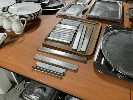 Stainless steel GN bridges (22x)