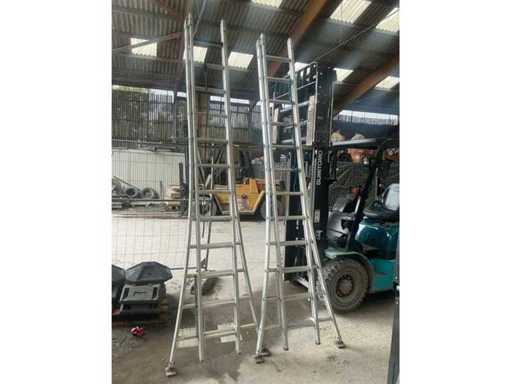 2x12 Aluminum Sliding Ladder (2x)