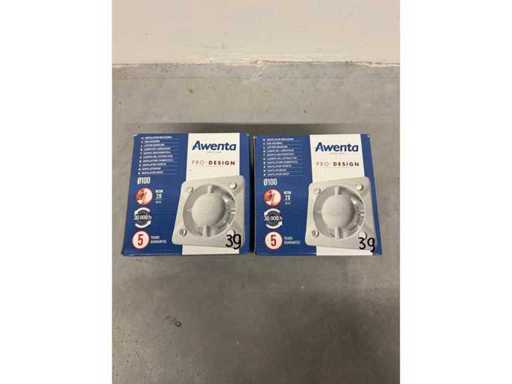 Awenta Pro Design - KW100T/P-D - Involucro per ventole (2x)