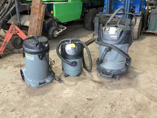 Kärcher Industrial vacuum cleaner (3x)