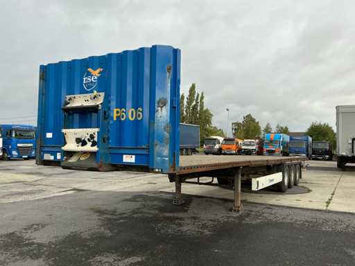 2012 Krone SD P27KO Flat Trailer