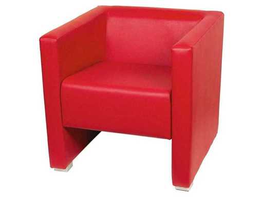 Fotelowy (czerwony) (4x)