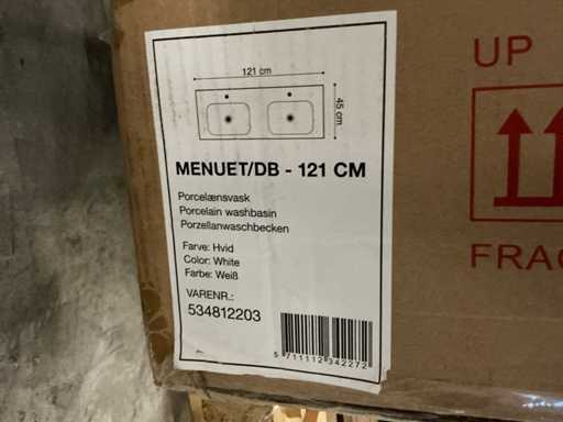 Dansani Menuet 121cm Wastafel