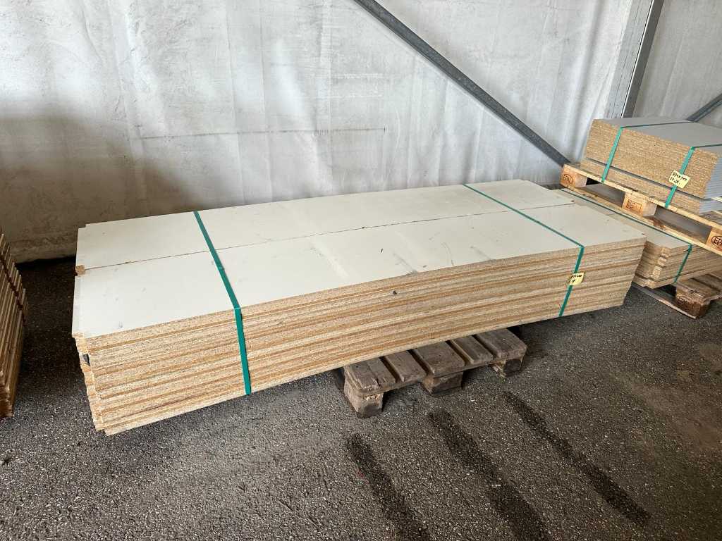 60 stuks houten platen 