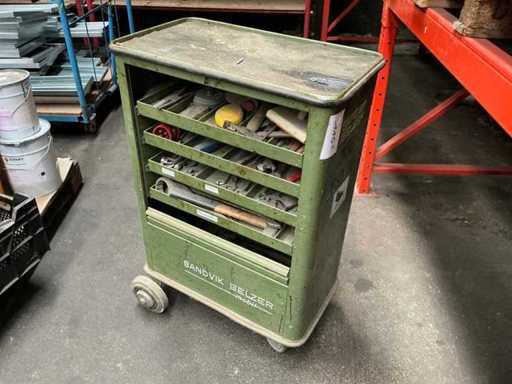 sandvik belzer Tool trolley