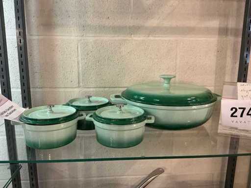 GSW Cast iron pot (4x)