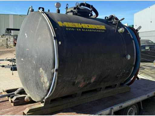 Vacuum tank 3m³ self-build