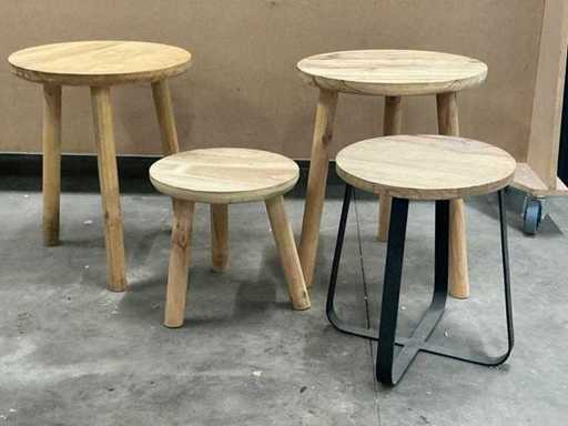 Rond Salontafel (4x)