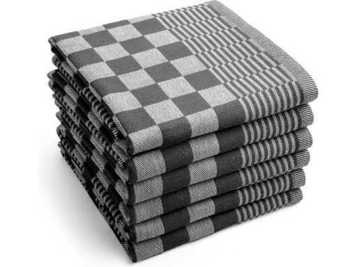 Ręcznik Prof. Catering - czarno-niebieski (1440x)