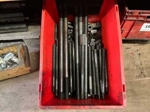 Diverse spanbouten en T-blokken