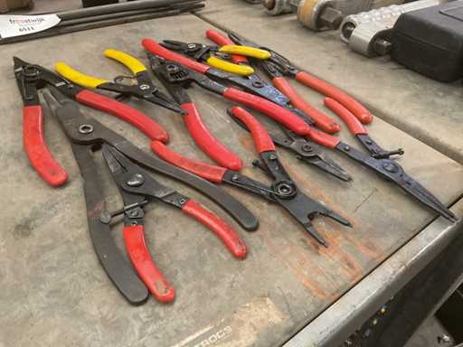 Verschiedene Zangen (11x)