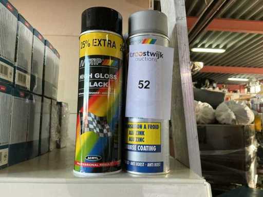 Bomboletta spray Motip per vari trattamenti superficiali (9 volte)