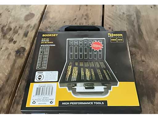 Benson Titanium 101-teiliger Bohrsatz