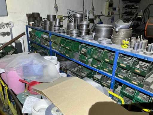 Single batch: Assortment of moulds for grinding wheel construction