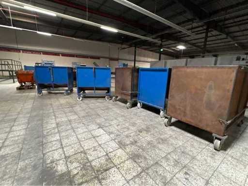 Contenitore dei rifiuti (5 volte)