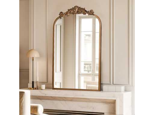 Miroir Vintage pour Mur, 48,3 x 78,7 cm, Miroir Baroque Antique