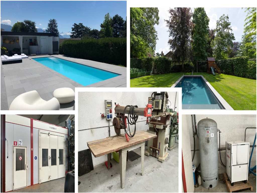 Swimming pools, building materials and tools - Tielt-Winge/Andenne - 20/05/2024