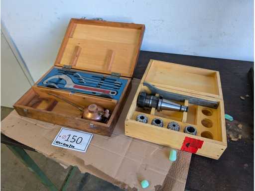 Verschiedene Teile, Werkzeuge und Zubehör