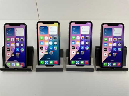 Apple iPhone XR - 64 GB - Black (4x)