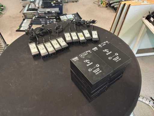 DRACO L477-1SHC & R477-1SHC DVI-D KVM CPU & CON Extender Extender (10x)