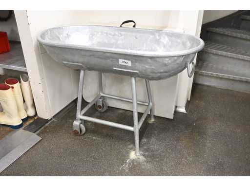 Cuve de mélange de viande en aluminium